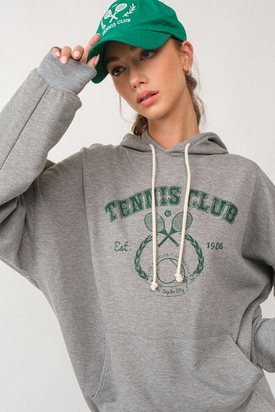 Tennis Club Graphic Sweatshirt