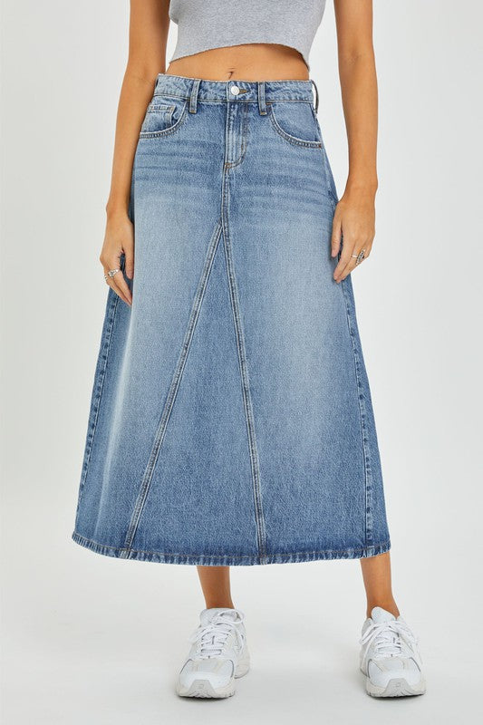 Morgan Denim Skirt