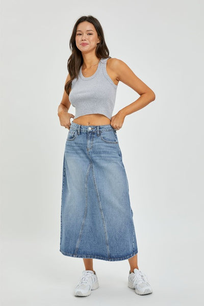 Morgan Denim Skirt