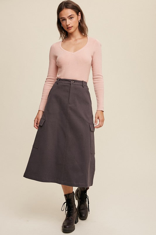 Ramona Cargo Skirt - Jupe NYC