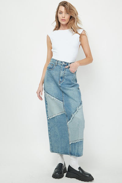 Denise Denim Skirt