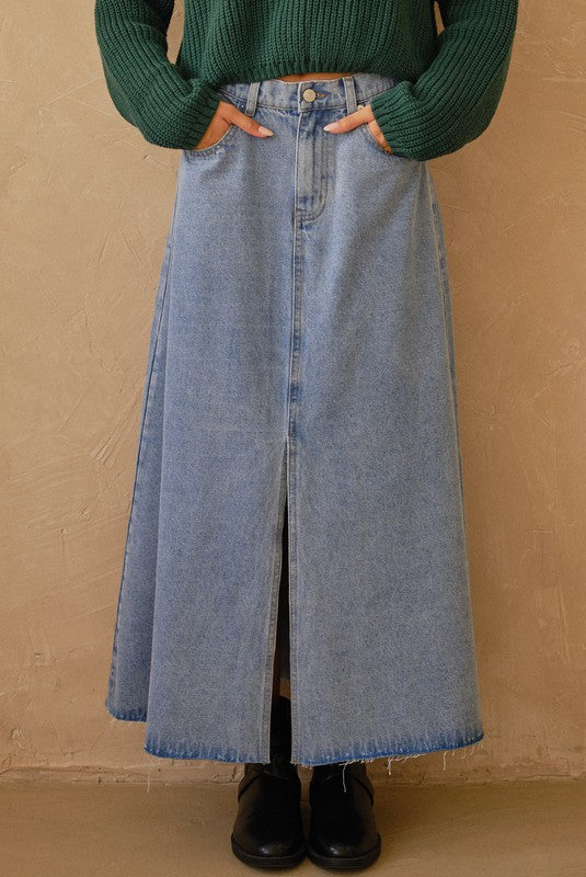 Kaia Denim Skirt