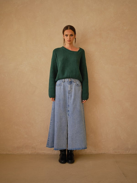 Kaia Denim Skirt