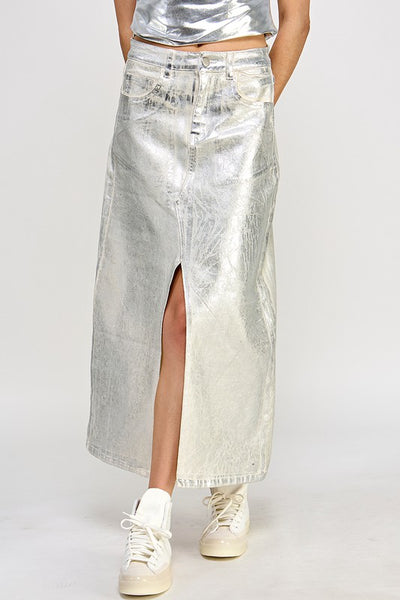 Gigi Metallic Skirt