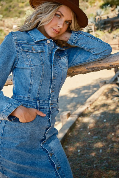 Dolly Denim Dress