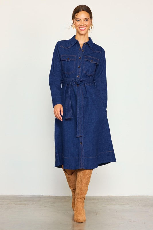 Nashville Denim Dress