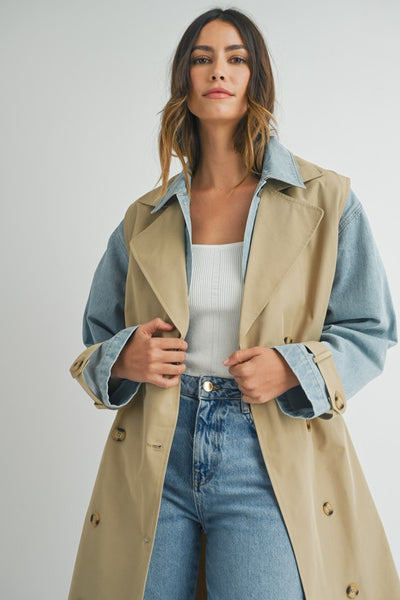 Downtown Trench Coat