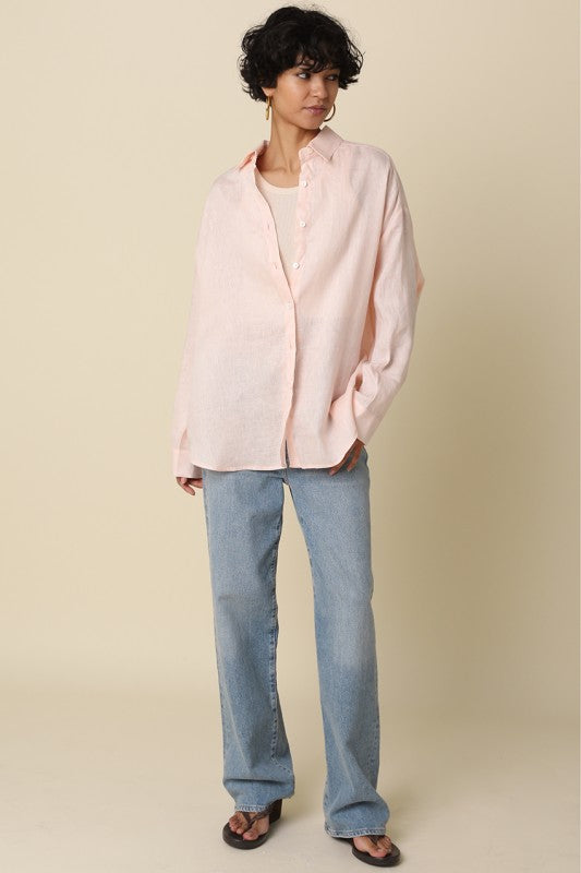 Breeze Linen Top - Jupe NYC