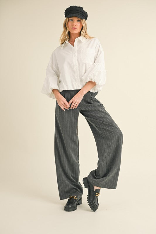 Crosby Bubble Sleeve Top - Jupe NYC