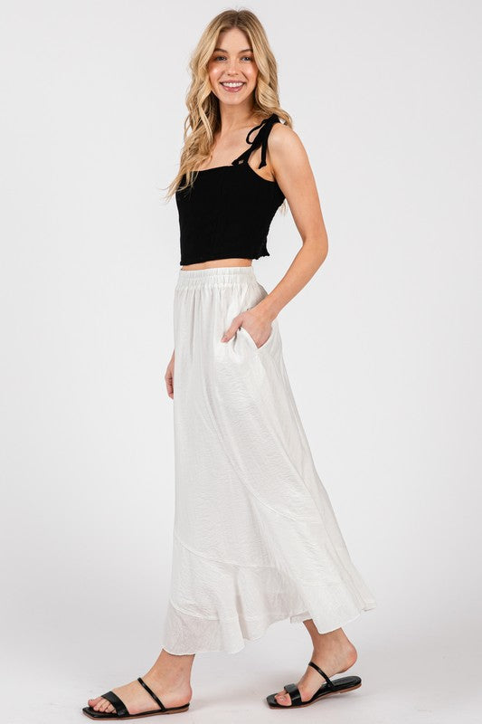 Flow Midi Skirt - Jupe NYC