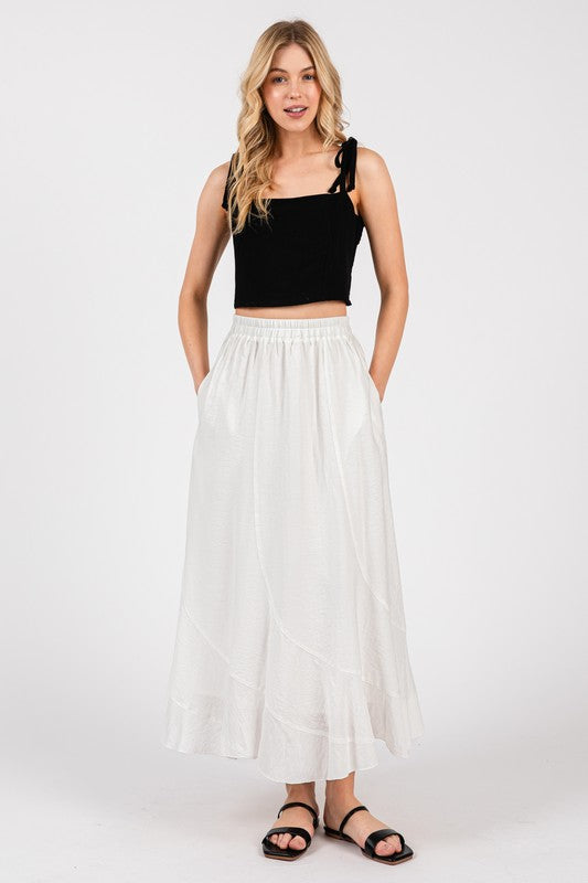 Flow Midi Skirt - Jupe NYC