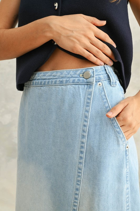 【COLOR iN ID】Down Martin Wrap Denim Sk821 Heavy Martin 21oz. – SimpleAndRaw.Shop