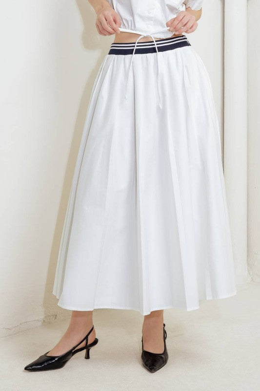 Wimbledon Midi Skirt - Jupe NYC
