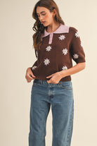 Libby Polo Sweater - Jupe NYC