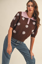 Libby Polo Sweater - Jupe NYC