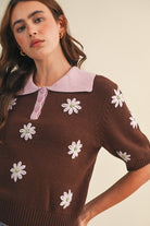 Libby Polo Sweater - Jupe NYC