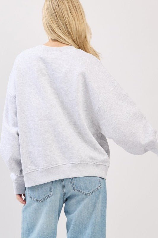 'puff' Cherry Graphic Sweatshirt - Jupe NYC