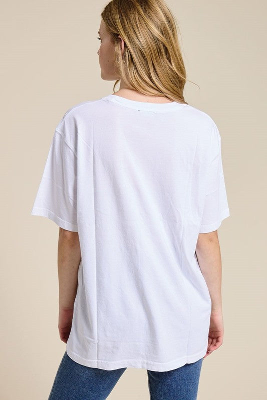 'puff' Cherry Graphic Top - Jupe NYC