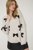 Signature Bow Sweater - Jupe NYC
