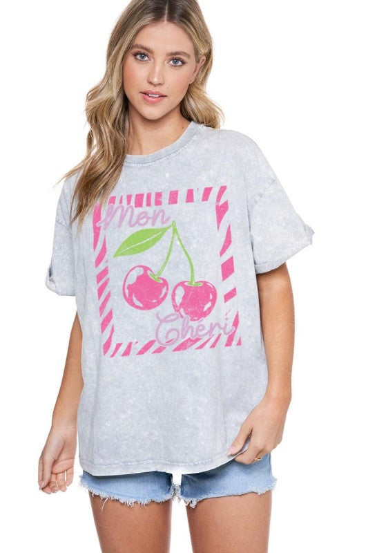 Mon Cheri Coquette Graphic Top - Jupe NYC