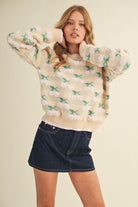 Cherry Blossom Sweater - Jupe NYC