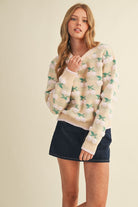 Cherry Blossom Sweater - Jupe NYC