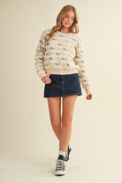 Cherry Blossom Sweater - Jupe NYC