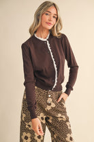 Hazel Lace Cardigan - Jupe NYC
