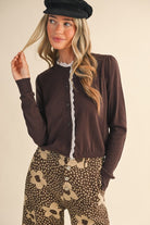 Hazel Lace Cardigan - Jupe NYC
