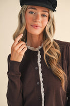 Hazel Lace Cardigan - Jupe NYC