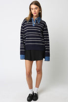 Sofia Striped Top - Jupe NYC