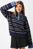 Sofia Striped Top - Jupe NYC