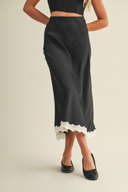 Allora Lace Skirt - Jupe NYC