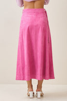 Flamingo Midi Skirt - Jupe NYC