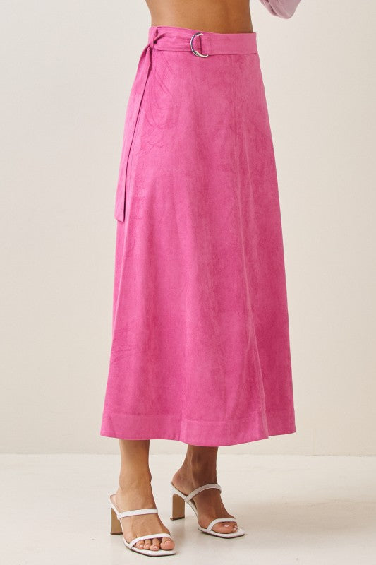 Flamingo Midi Skirt - Jupe NYC