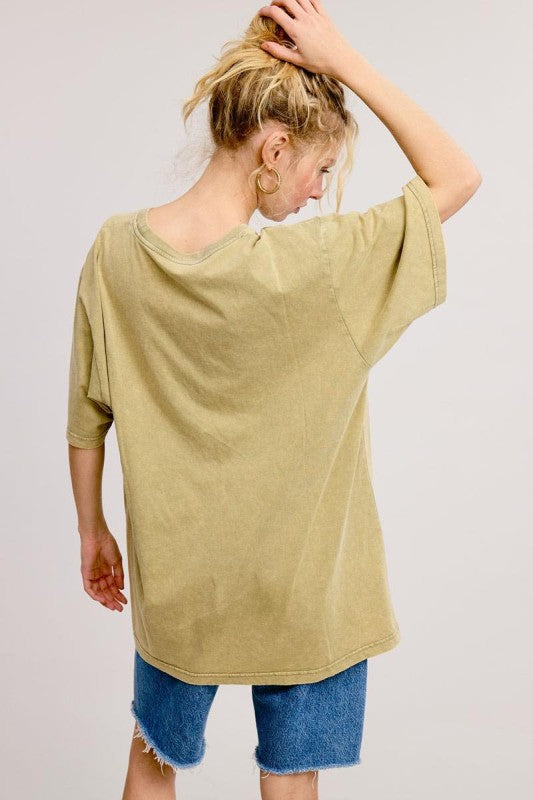 Striped Leopard Graphic Tee - Jupe NYC