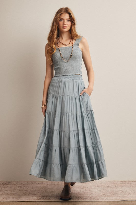 Prairie Maxi Skirt - Jupe NYC