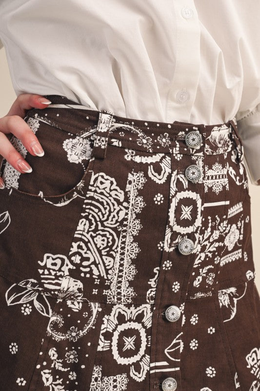 Bandana Skirt - Jupe NYC