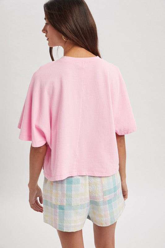 Sadie Flutter Tee - Jupe NYC