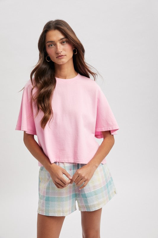 Sadie Flutter Tee - Jupe NYC