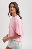 Sadie Flutter Tee - Jupe NYC