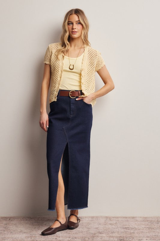 Midtown Denim Skirt - Jupe NYC