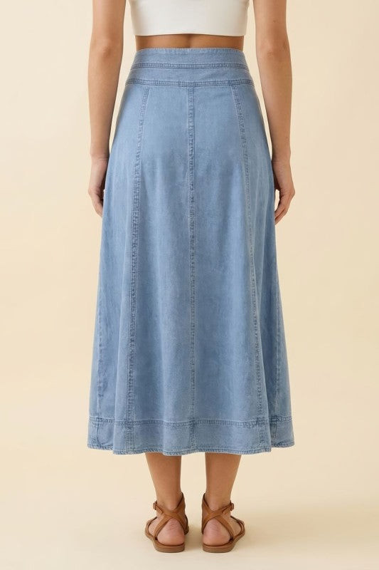 Fairfax Denim Skirt - Jupe NYC