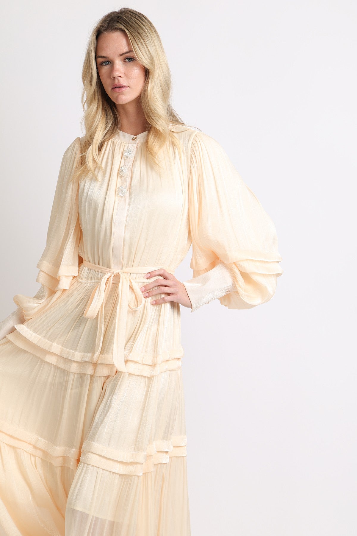 Seraphina Satin Maxi Dress - Jupe NYC