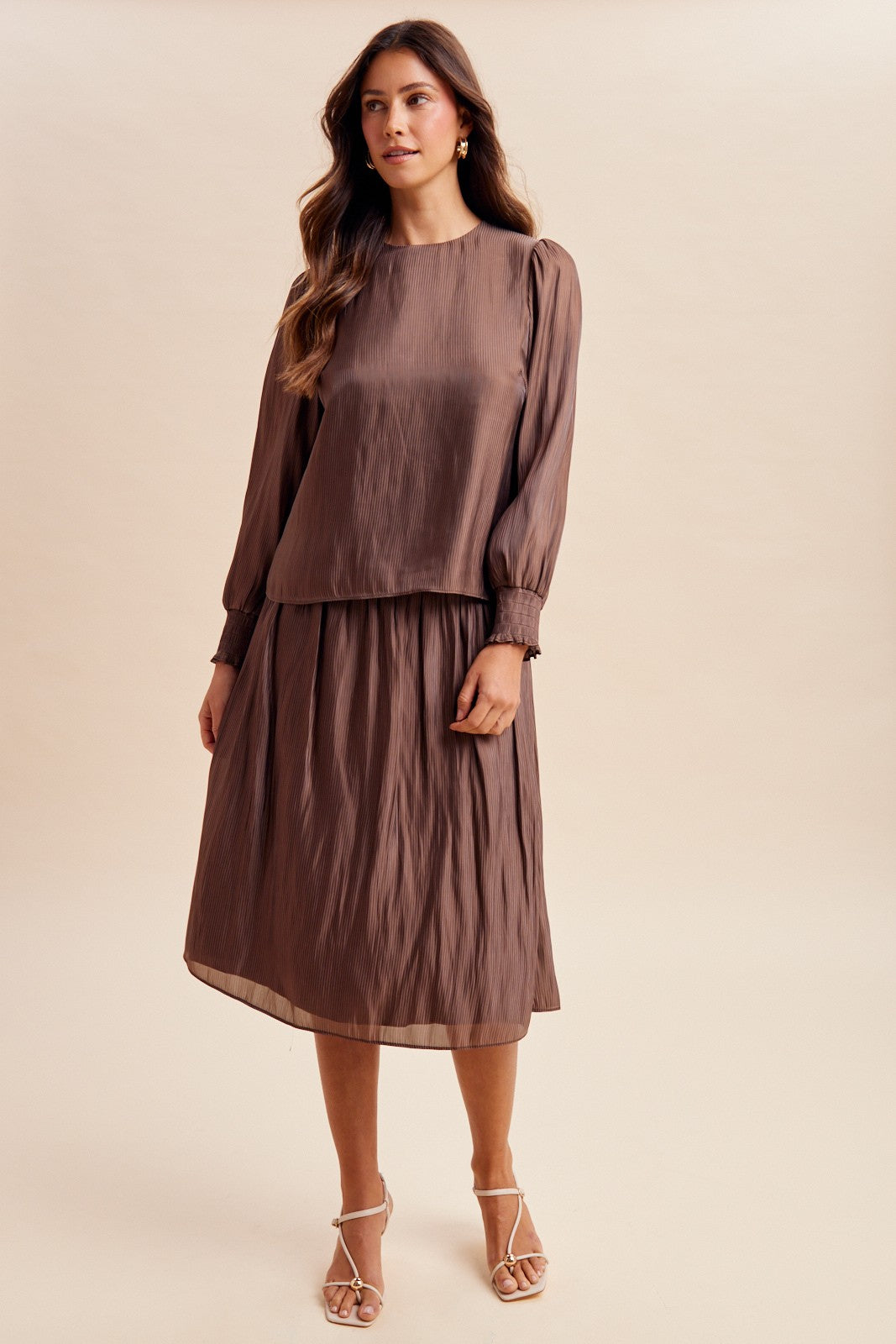 Sutton Satin Set - Jupe NYC