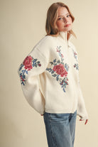 Rosalie Zip-Up Sweater - Jupe NYC