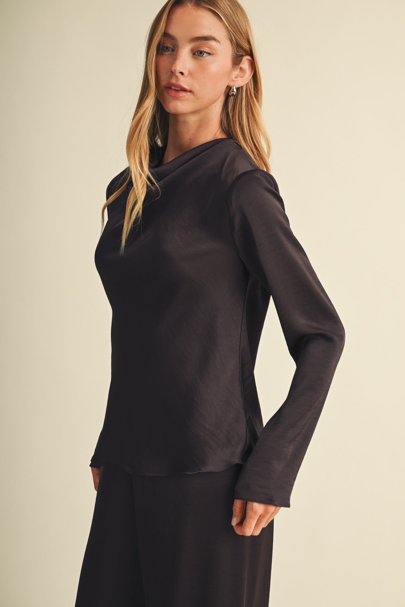 Coco Satin Top - Jupe NYC