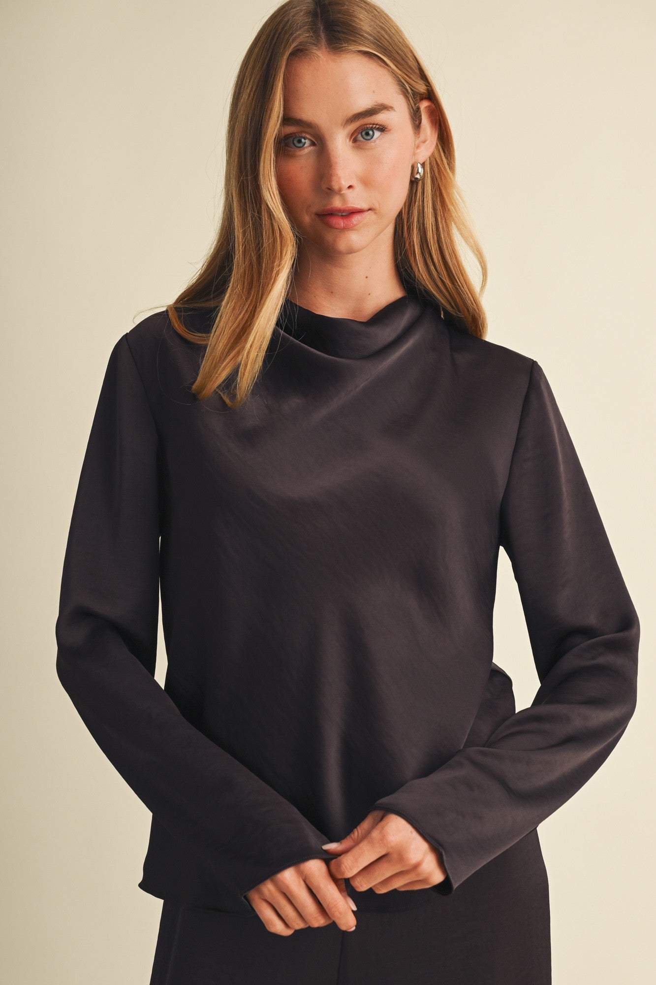 Coco Satin Top - Jupe NYC