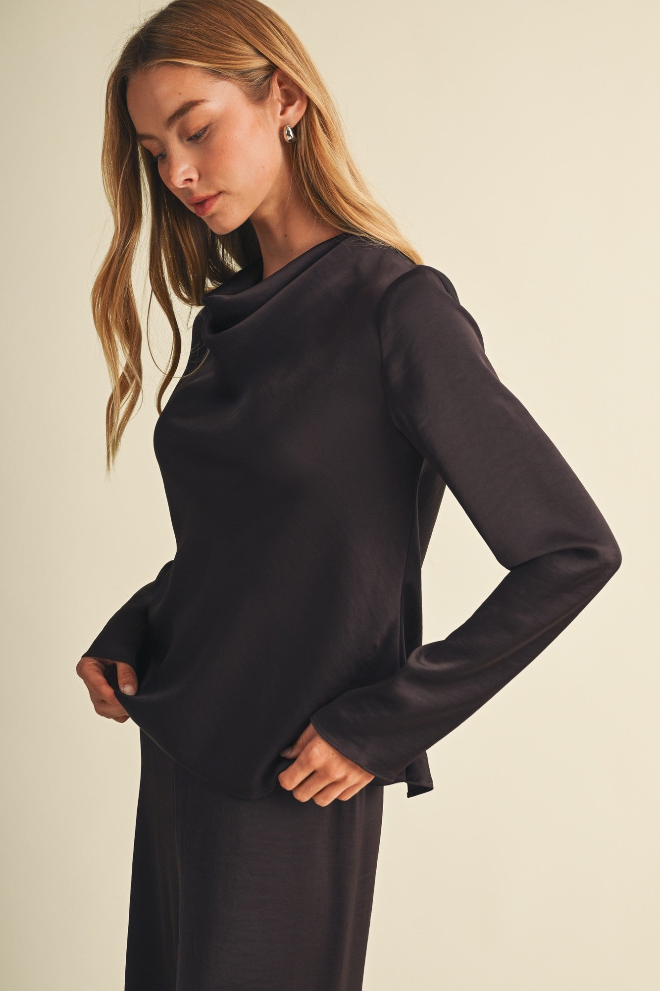 Coco Satin Top - Jupe NYC