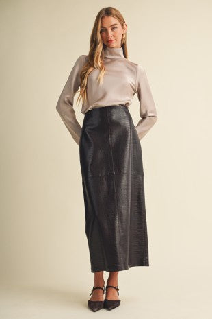 Westside Croc Skirt - Jupe NYC